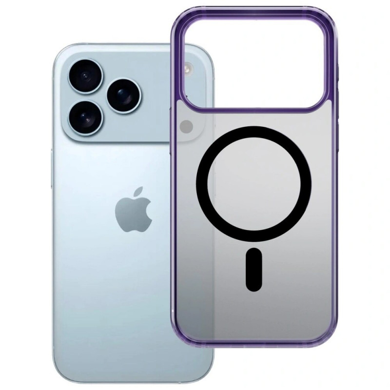 3mk Frosty MagCase Hülle für Apple iPhone 17 Pro Max, violett