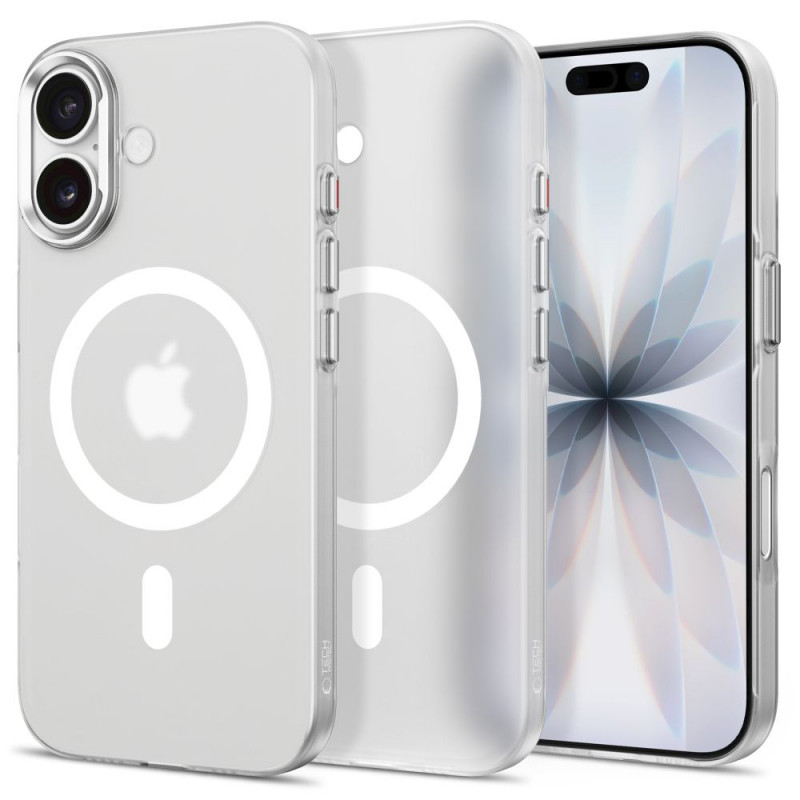Tech-Protect MagZero MagSafe Hülle für Apple iPhone 17, mattweiß