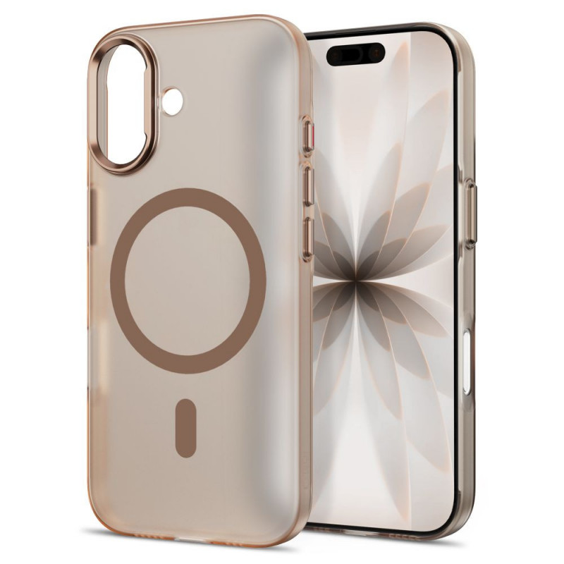 Tech-Protect MagZero MagSafe Hülle für Apple iPhone 17, matt Desert Gold