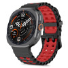 Tech-Protect Iconband Pro Uhrenarmband für Samsung Galaxy Watch Ultra 1 / 2 (2024-2026), 47 mm, Schwarz/Rot
