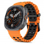 Tech-Protect Iconband Pro Uhrenarmband für Samsung Galaxy Watch Ultra 1 / 2 (2024-2026), 47 mm, Orange/Schwarz