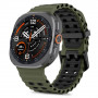 Tech-Protect Iconband Pro Uhrenarmband für Samsung Galaxy Watch Ultra 1 / 2 (2024-2026), 47 mm, Militärgrün/Schwarz