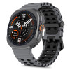 Tech-Protect Iconband Pro Uhrenarmband für Samsung Galaxy Watch Ultra 1 / 2 (2024-2026), 47 mm, Grau/Schwarz