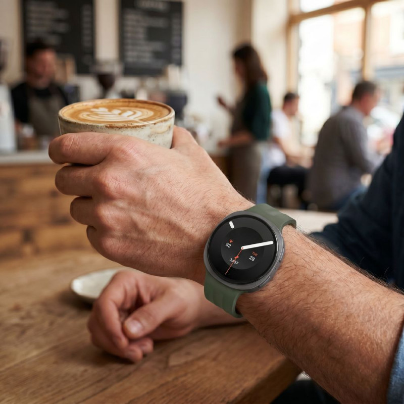 Tech-Protect Silicone Evo Uhrenarmband für Samsung Galaxy Watch 8 / 9 / Classic (40 / 44 / 46 mm), Militärgrün