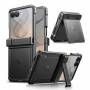 Tech-Protect Kevlar Pro Hülle für Samsung Galaxy Z Flip 8, Schwarz
