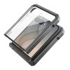 Tech-Protect Kevlar Pro Hülle für Samsung Galaxy Z Flip 8, Schwarz