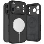 Tech-Protect Silicone MagSafe Hülle für Apple iPhone 17 Pro Max, schwarz