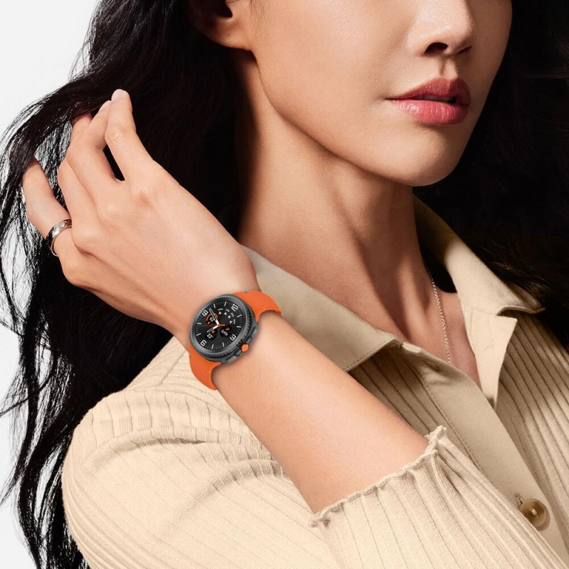 Tech-Protect Silicone Armband für Samsung Galaxy Watch 8 / 9 / Classic 40/44/46 mm, schwarz
