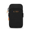 Tech-Protect M7 universelle Sport-Armbandhülle, schwarz/orange