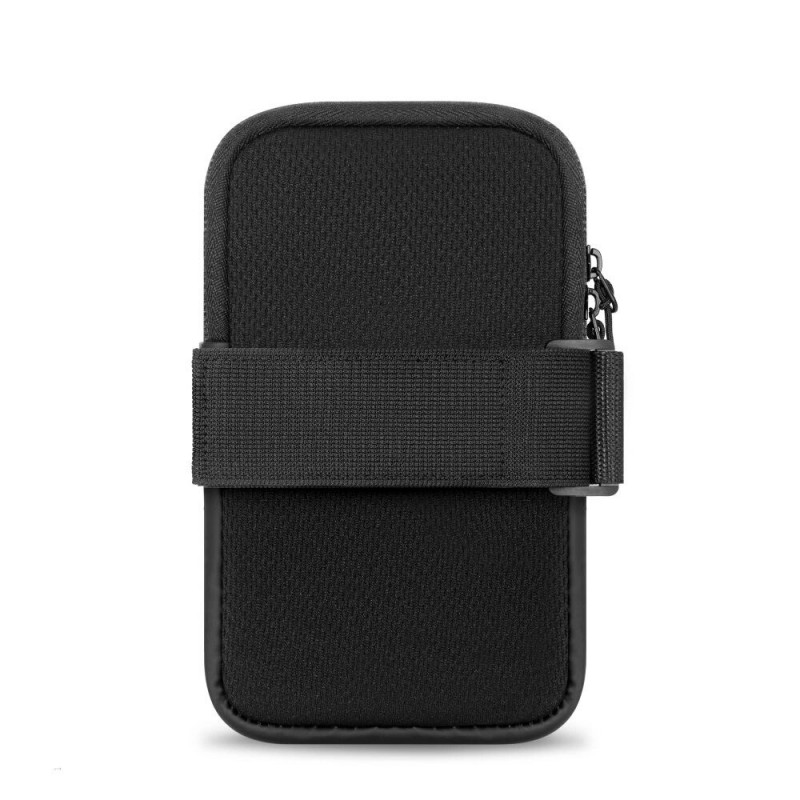 Tech-Protect M7 universelle Sport-Armbandhülle, schwarz/orange