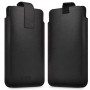 Tech-Protect SM65 universelle Handytasche, 6,0-6,9 Zoll, Öko-Leder, schwarz und rot