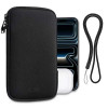 Tech-Protect SM70 universelle Handytasche, 6,0-7,2 Zoll, Neopren, mit Umhängeband, schwarz