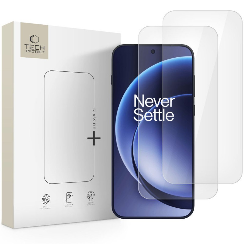 Tech-Protect Glass Fit+ Panzerglas für OnePlus 15, transparent (2 Stück)