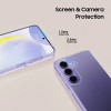 Tech-Protect Flexair Hybrid Hülle für Samsung Galaxy S25 FE, transparent