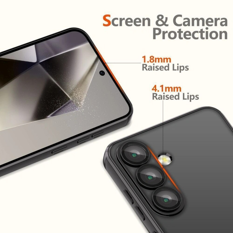 Tech-Protect Magflex MagSafe Hülle für Samsung Galaxy S25 FE, schwarz