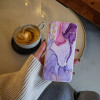 Tech-Protect Icon Silikonhülle für Samsung Galaxy S25 FE, Marmor, Rosa
