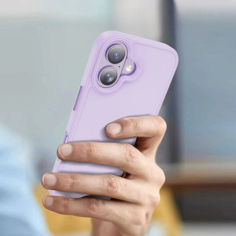 Tech-Protect MagMat Hülle für Apple iPhone 17, Matt Lavendel
