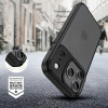Tech-Protect MagMat THP4789 Hülle für Apple iPhone 17 Pro, Matt Schwarz