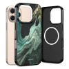 Tech-Protect Lamano MagSafe Hülle für Apple iPhone 16 Pro Max, Verde Aura