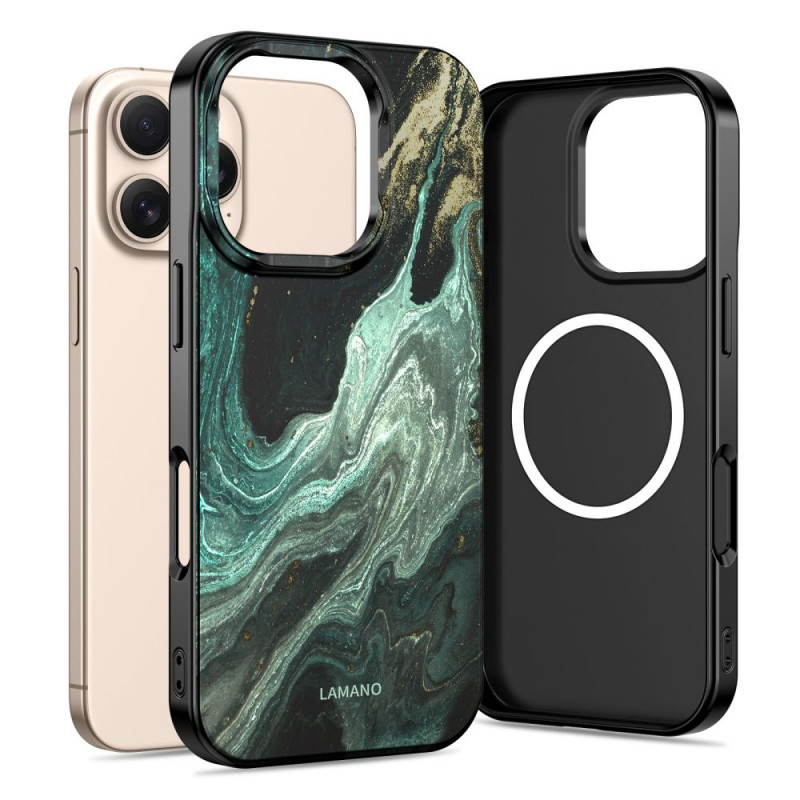 Tech-Protect Lamano MagSafe Hülle für Apple iPhone 16 Pro Max, Verde Aura