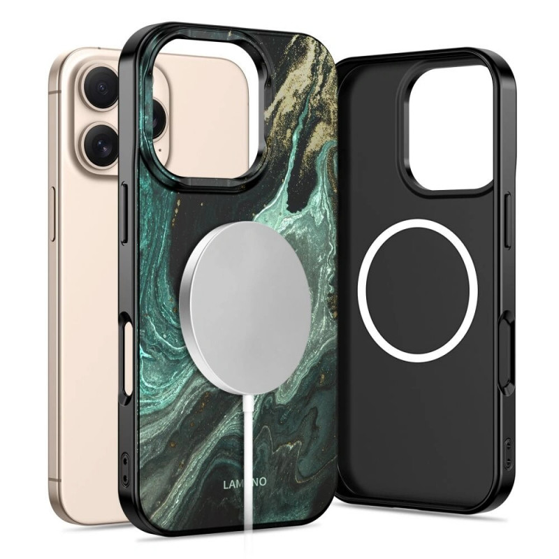 Tech-Protect Lamano MagSafe Hülle für Apple iPhone 16 Pro Max, Verde Aura