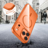 Tech-Protect MagMat MagSafe Hülle für Apple iPhone 17 Pro Max, Kosmisch-Orange/transparent