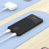Dudao K10 10000-mAh-Powerbank, 2 x USB-A, 2,4 A, weiß