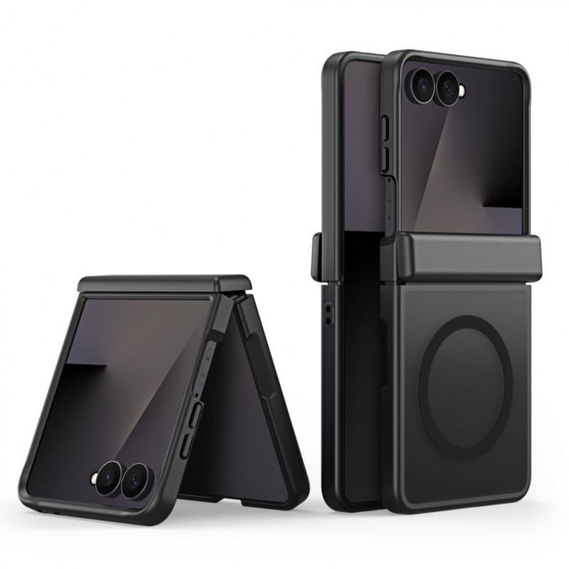 Dux Ducis Yind Hybrid-Hülle für Samsung Galaxy Z Flip8, MagSafe, schwarz