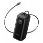 Belkin UltraCharge Smart Display Power Powerbank BPB042HQBK, PD 120 W, einziehbares USB-C-Kabel