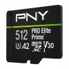 PNY PRO Elite Prime microSDXC-Speicherkarte 512 GB, UHS-I, Klasse 10, U3, V30, P-SDU512V32200PEP-GE