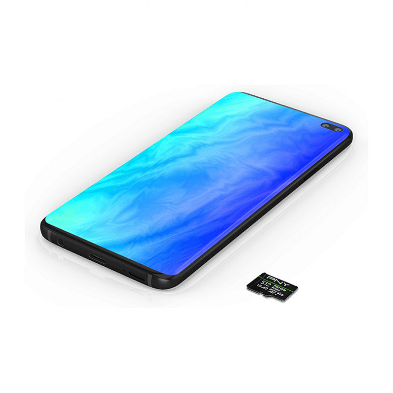 PNY PRO Elite Prime microSDXC-Speicherkarte 512 GB, UHS-I, Klasse 10, U3, V30, P-SDU512V32200PEP-GE