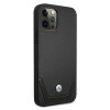 BMW BMHCP12MRSWPK Apple iPhone 12 / 12 Pro Hardcase Leather Perforate, Schwarz