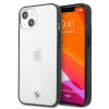 BMW BMHCP13SPCUMRBK Apple iPhone 13 mini Hardcase Hülle Signature Collection, Transparent