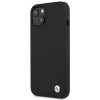 BMW BMHCP13SSILBK Apple iPhone 13 mini Hardcase Silicone Signature, Schwarz