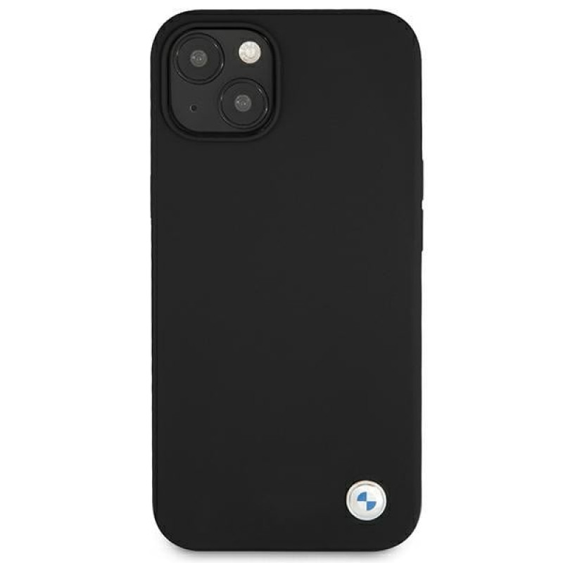 BMW BMHCP13SSILBK Apple iPhone 13 mini Hardcase Silicone Signature, Schwarz