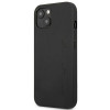 Mercedes-AMG AMHCP14SDOLBK Apple iPhone 14 Hardcase Leather Hot Stamped, Schwarz