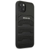 Mercedes-AMG AMHCP14MGSEBK Apple iPhone 14 Plus / 15 Plus Hardcase, Leather Debossed Lines, schwarz