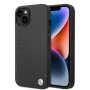 BMW BMHMP14MSLLBK Apple iPhone 14 Plus / 15 Plus Hardcase, Signature Logo Imprint MagSafe, schwarz