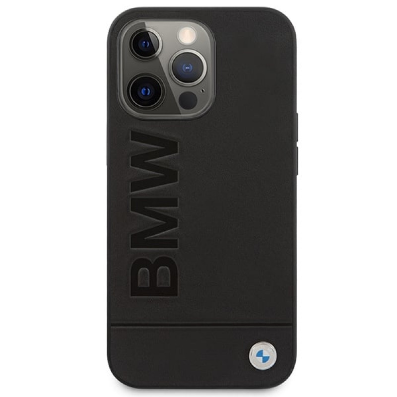 BMW BMHMP14XSLLBK Apple iPhone 14 Pro Max Hardcase, Signature Logo Imprint MagSafe, schwarz