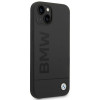 BMW BMHMP14MSLBLBK Apple iPhone 14 Plus / 15 Plus Hardcase, Silicone Signature Logo MagSafe, schwarz