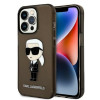Karl Lagerfeld KLHCP14XHNIKTCK Apple iPhone 14 Pro Max Hardcase, Ikonik Karl, schwarz