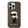 Karl Lagerfeld KLHCP14XHNIKTCK Apple iPhone 14 Pro Max Hardcase, Ikonik Karl, schwarz