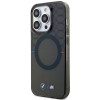 BMW BMHMP14LHGPK Pattern MagSafe Hardcase für Apple iPhone 14 Pro, grau