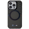 BMW BMHMP14XHGPK Pattern MagSafe Hardcase für Apple iPhone 14 Pro Max, grau
