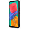 BMW BMHCSA5422PTDK Leather Stamp Tricolor Hardcase für Samsung Galaxy A54 (A546), schwarz