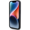 BMW BMHCP15X22RQDK Leder-Stepphülle für Apple iPhone 15 Pro Max, schwarz