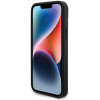 BMW BMHCP15M22NBCK Leder-Carbon-Hardcase für Apple iPhone 15 Plus / 14 Plus, schwarz