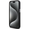 BMW BMHMP15SSILBK2 Signature Liquid Silicone MagSafe Hülle für Apple iPhone 15, schwarz