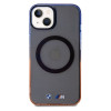 BMW BMHMP15MHTGE Gradient Bumper MagSafe Hardcase für Apple iPhone 15 Plus / 14 Plus, grau