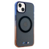 BMW BMHMP15MHTGE Gradient Bumper MagSafe Hardcase für Apple iPhone 15 Plus / 14 Plus, grau